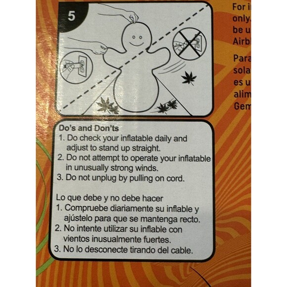 Halloween DISNEY MICKEY Mouse GHOST 4ft Inflatable Blinking Purple LED Airblown - Picture 12 of 13